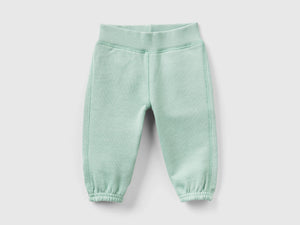 Pantaloni in felpa di cotone bio