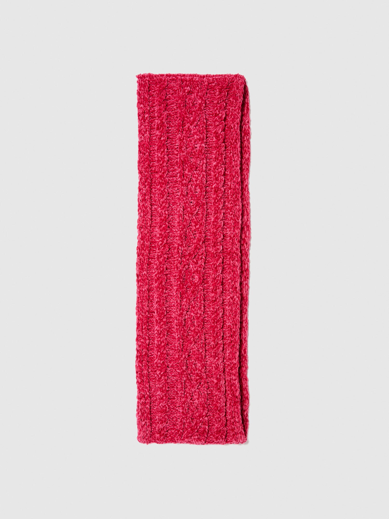 Sciarpa chiusa in ciniglia da bambina fucsia | Sisley young Outlet