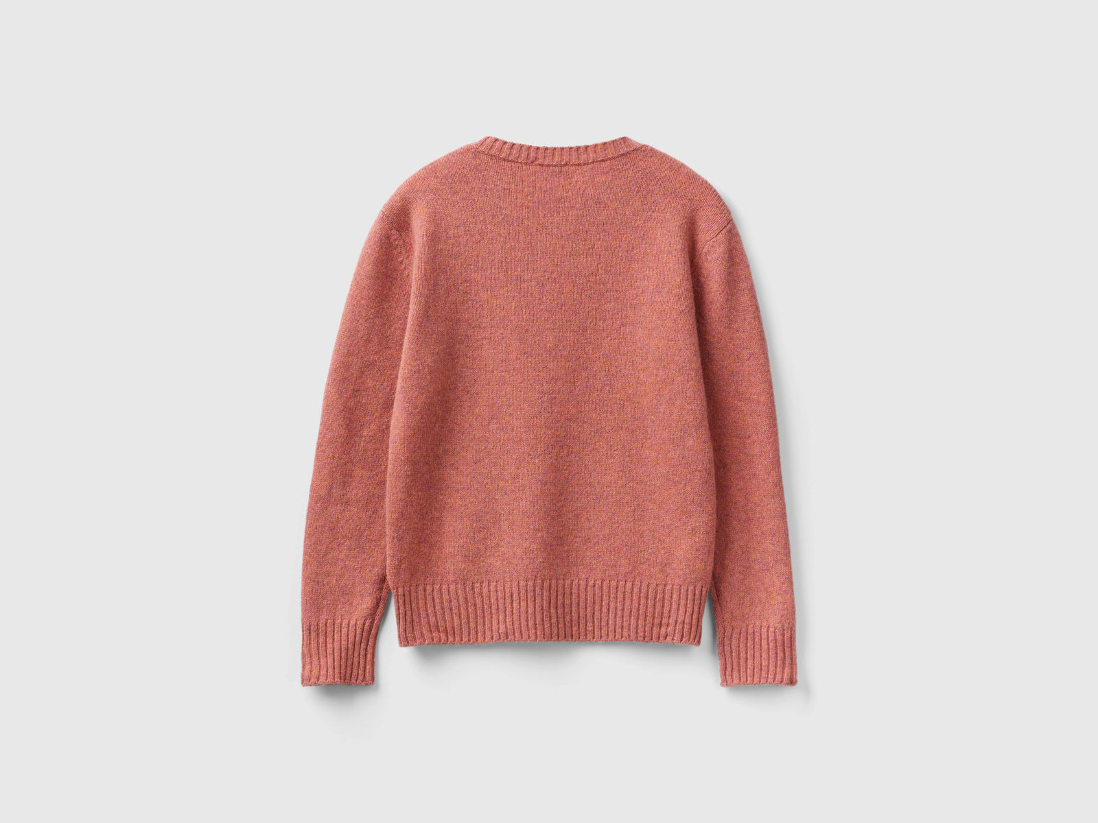 Maglia in pura lana Shetland da donna pesca 6 | Benetton Outlet