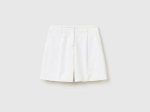 Shorts in cotone elasticizzato