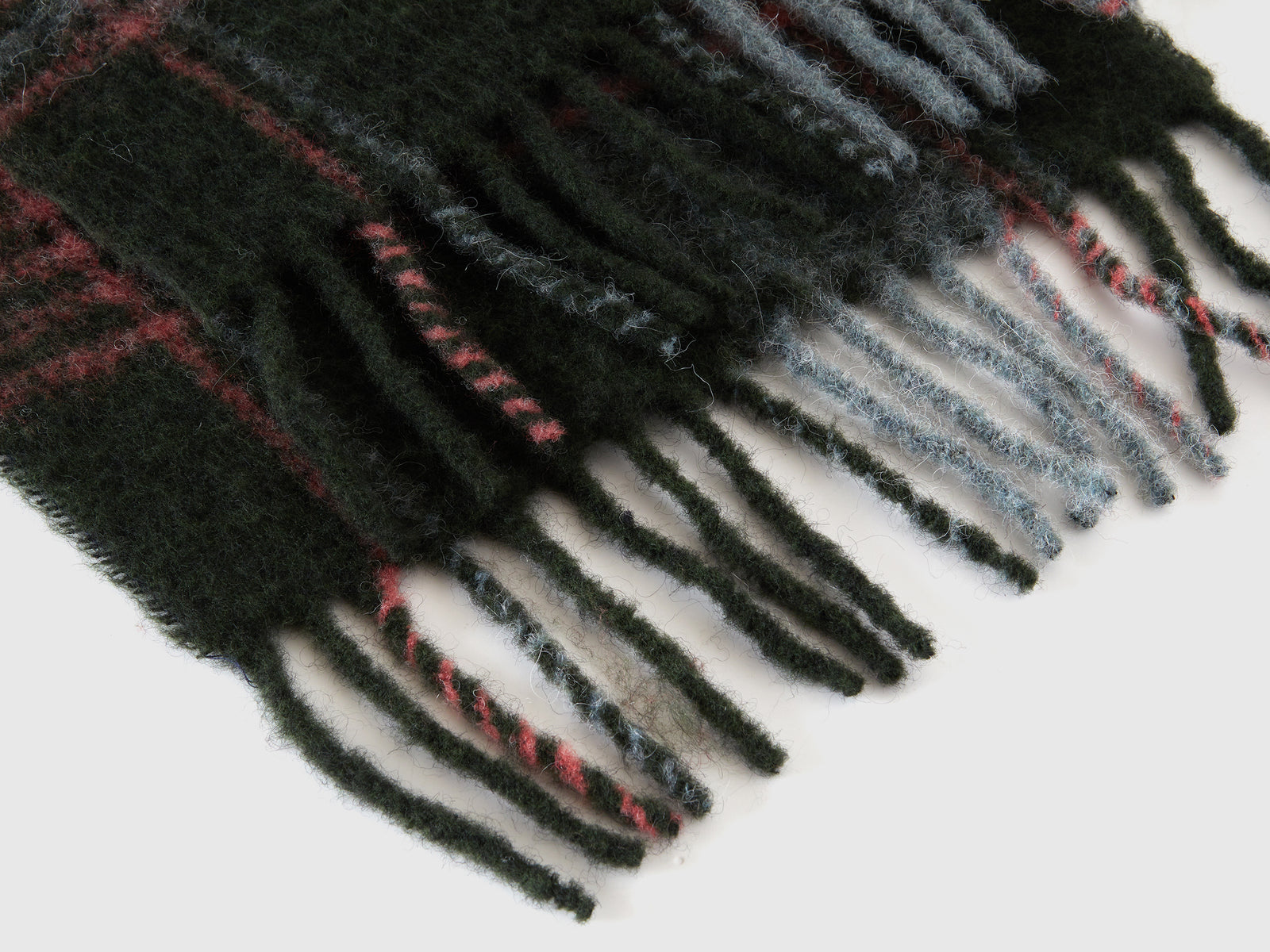 Sciarpa scozzese in misto lana e alpaca da donna multi-color 2 | Benetton Outlet
