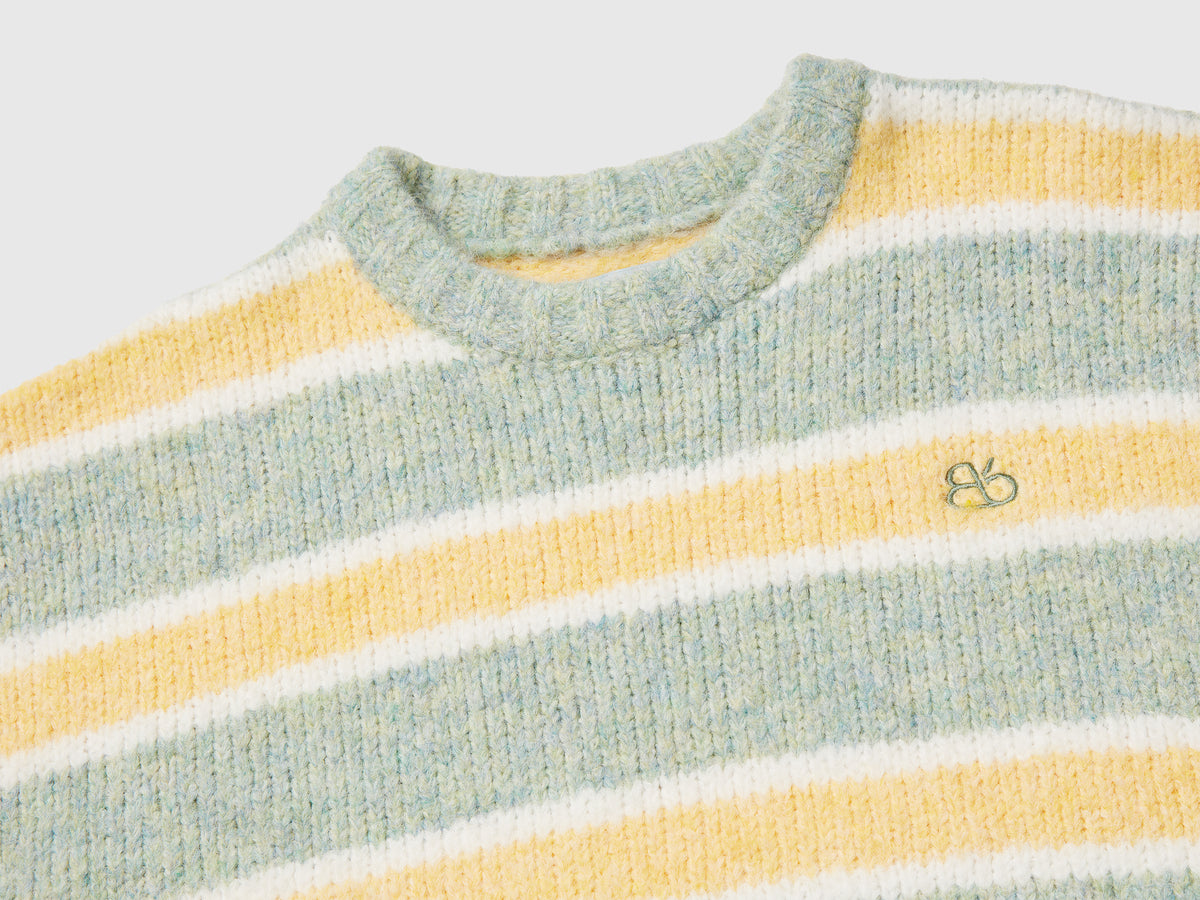 Maglione a righe