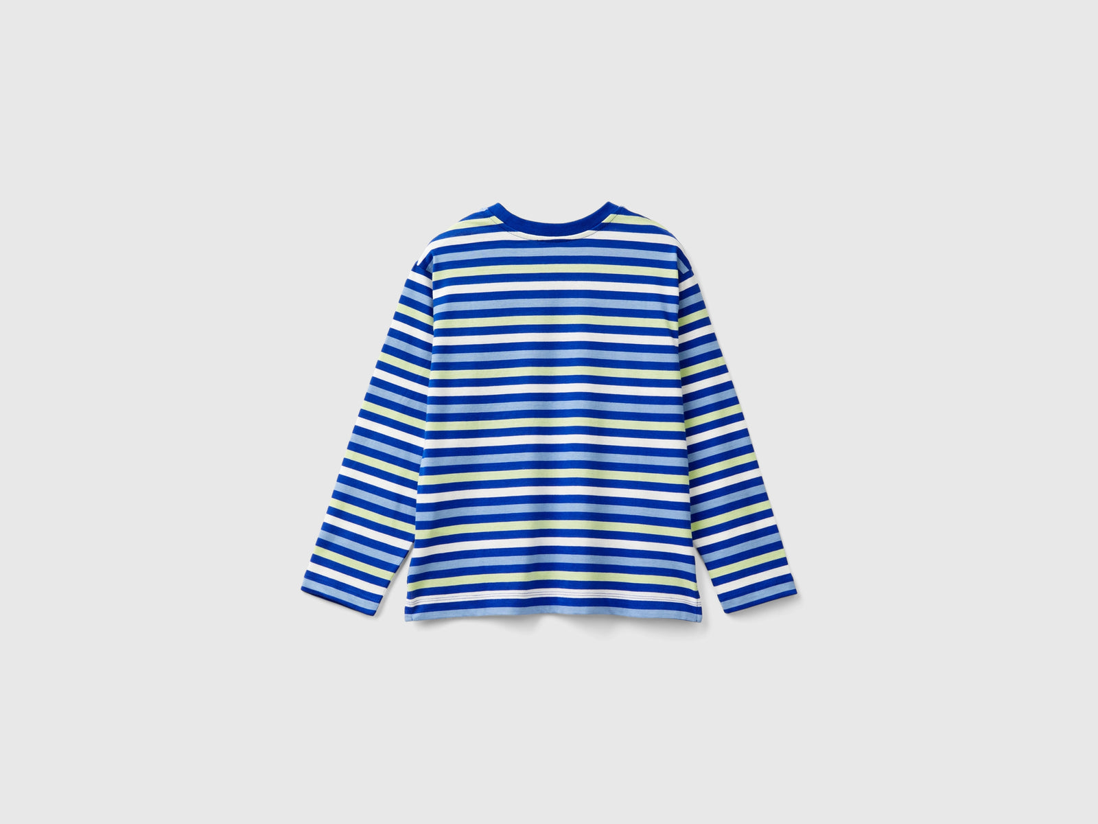 T-shirt a righe 100% cotone da bambino multi-color 2 | Benetton Outlet