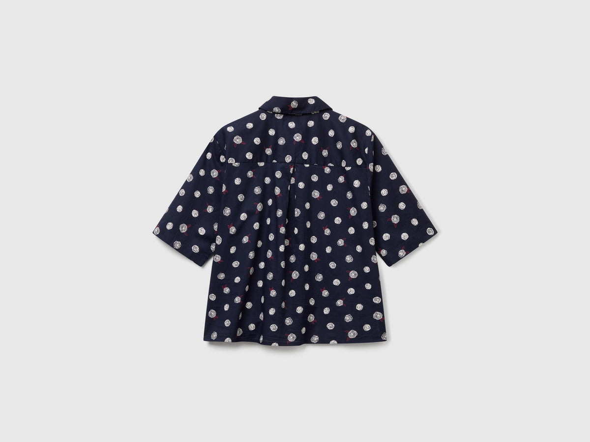 Camicia fantasia a manica corta