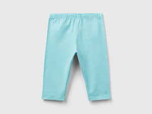 Leggings a 3/4 in cotone stretch