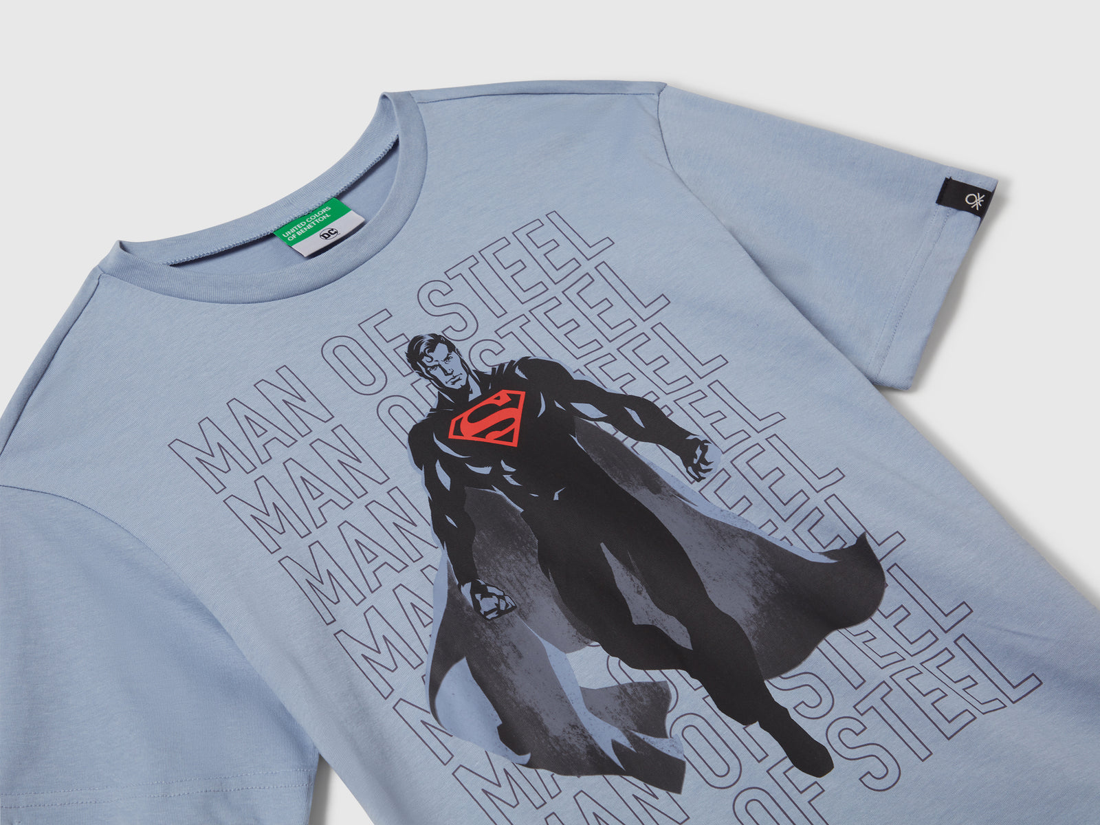 T-shirt ©&™ DC Comics Superman da bambino azzurro 3 | Benetton Outlet