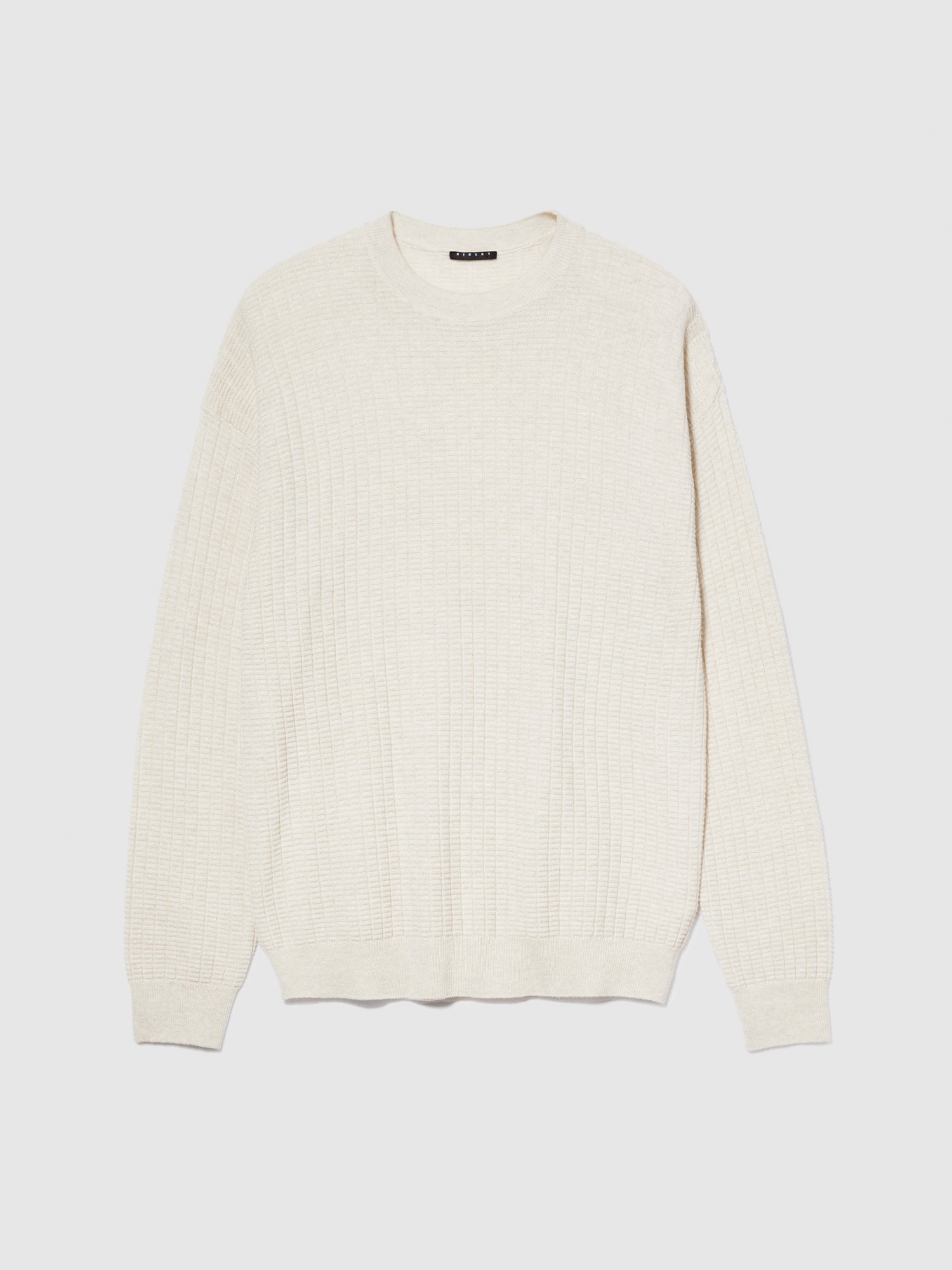 Maglia regular fit da uomo bianco panna | Sisley Outlet