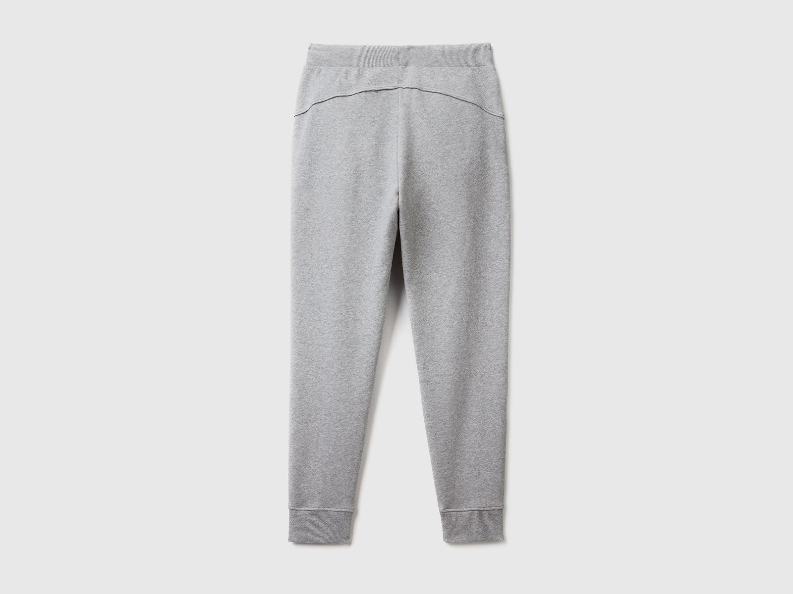 Pantaloni in felpa con coulisse da donna grigio chiaro 2 | Benetton Outlet