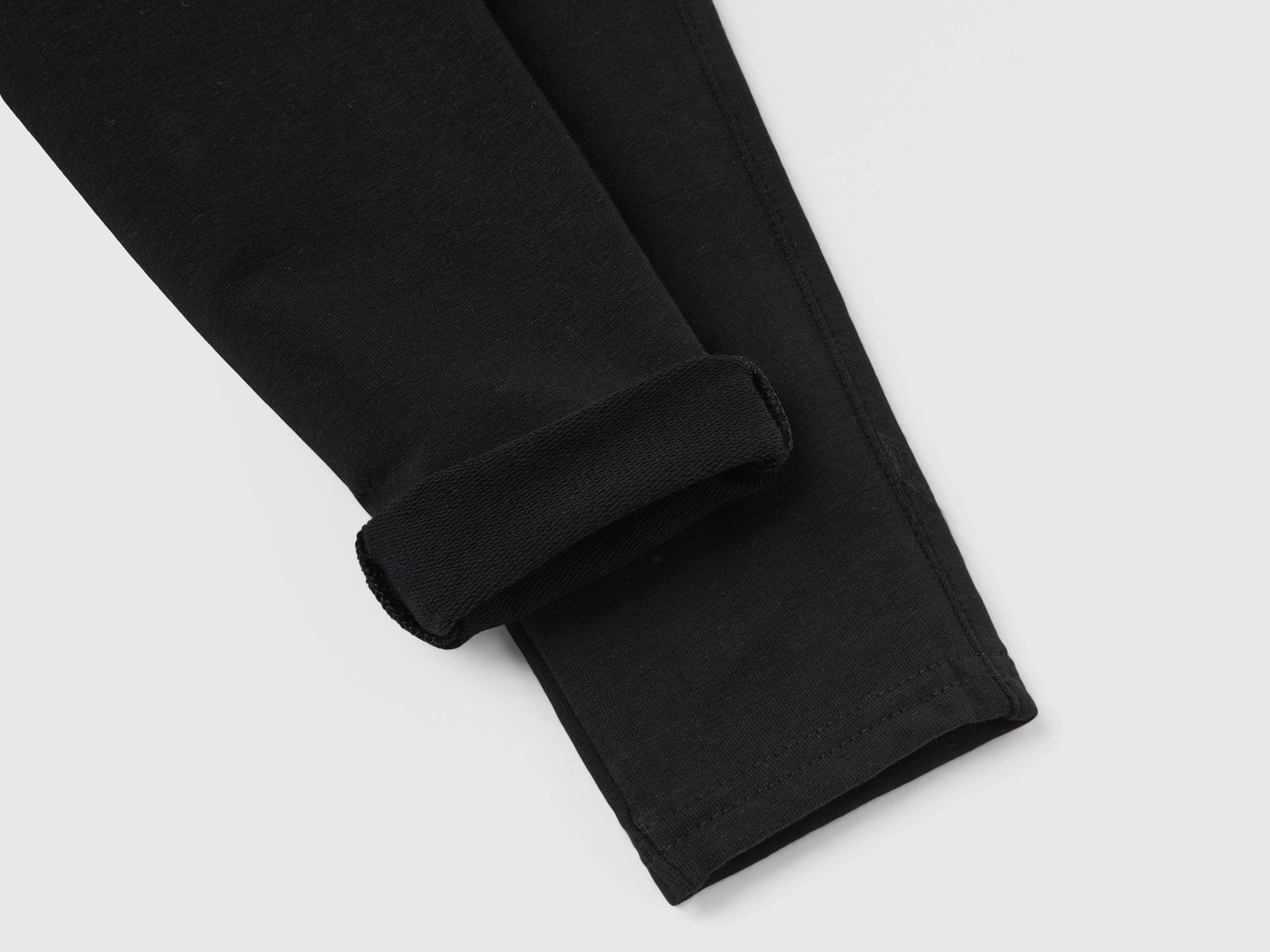 Jeggings in cotone bio stretch da bimba nero 3 | Benetton Outlet