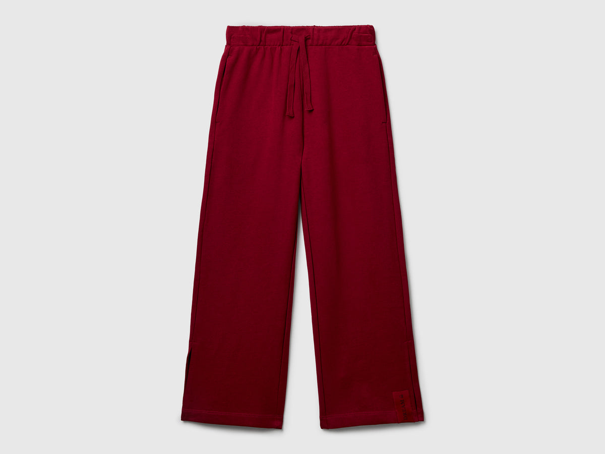 Pantaloni ampi in felpa