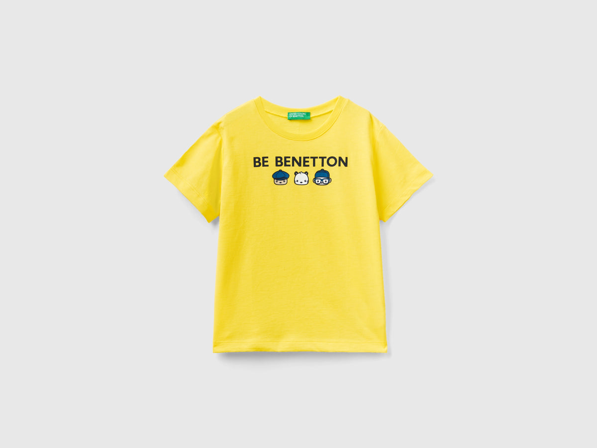 T-shirt 100% cotone bio con stampa