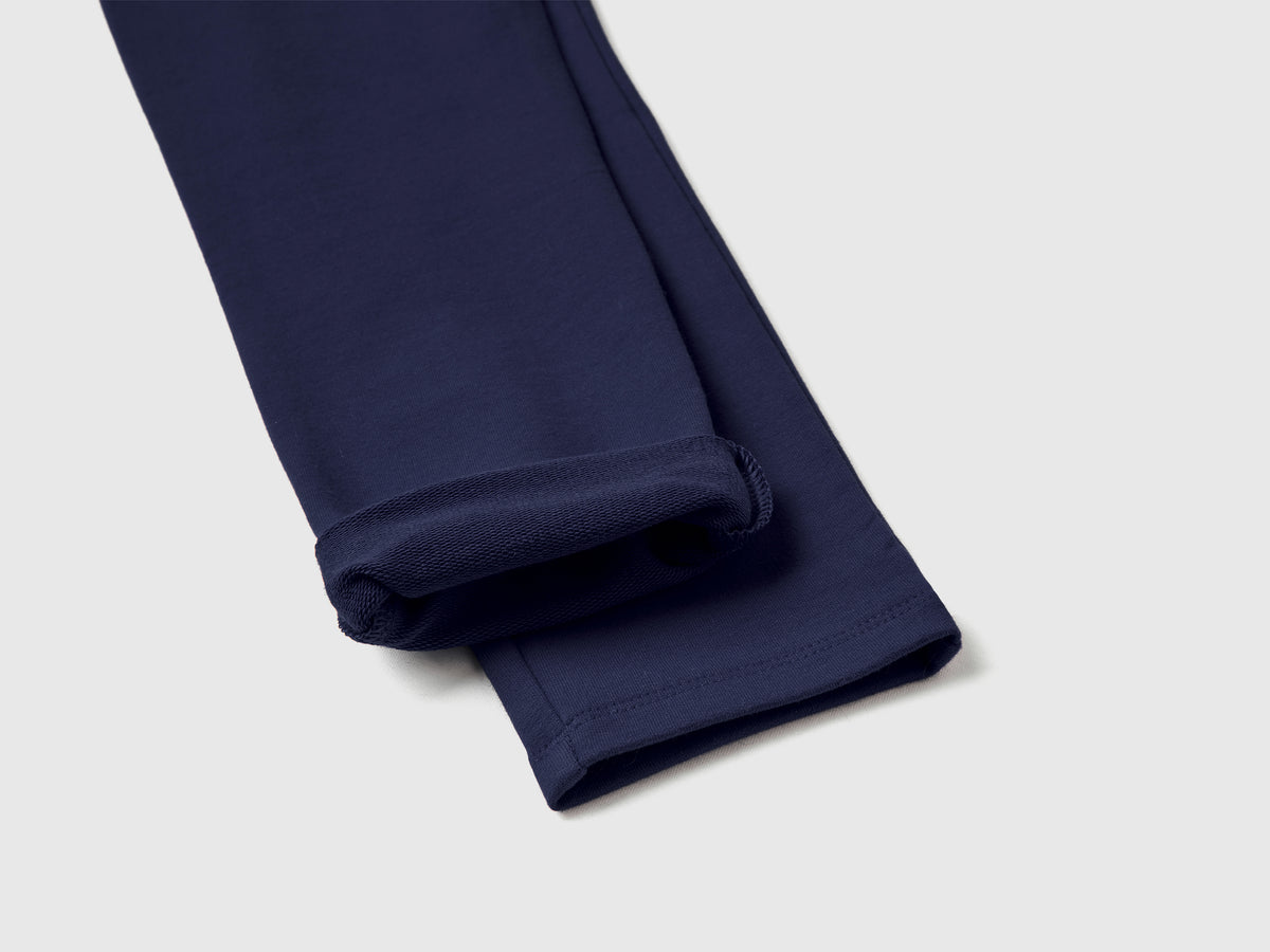 Leggings in felpa stretch