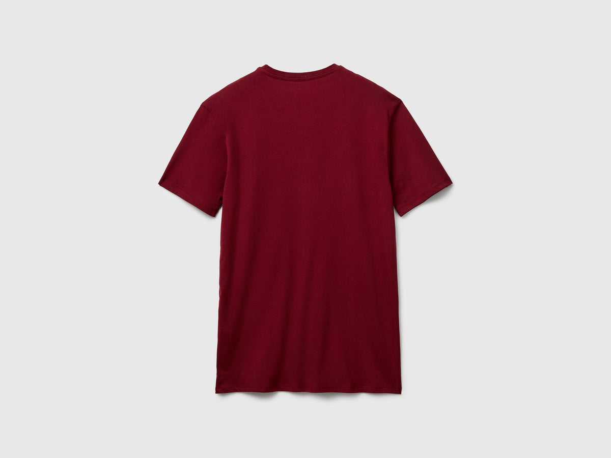 T-shirt in cotone a fibra lunga
