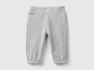 Pantaloni in felpa di cotone bio