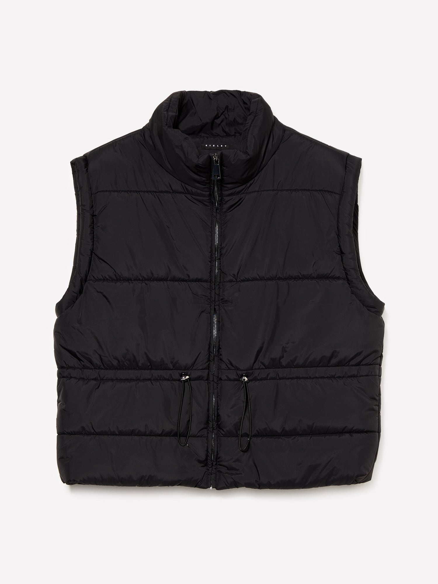 Gilet imbottito da donna nero | Sisley Outlet