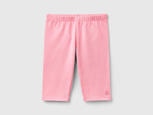 Leggings a 3/4 in cotone stretch