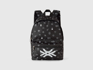 Zaino in nylon fantasia logo