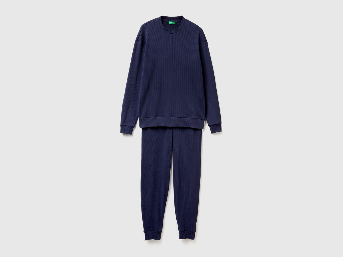 Pigiama in caldo cotone stretch