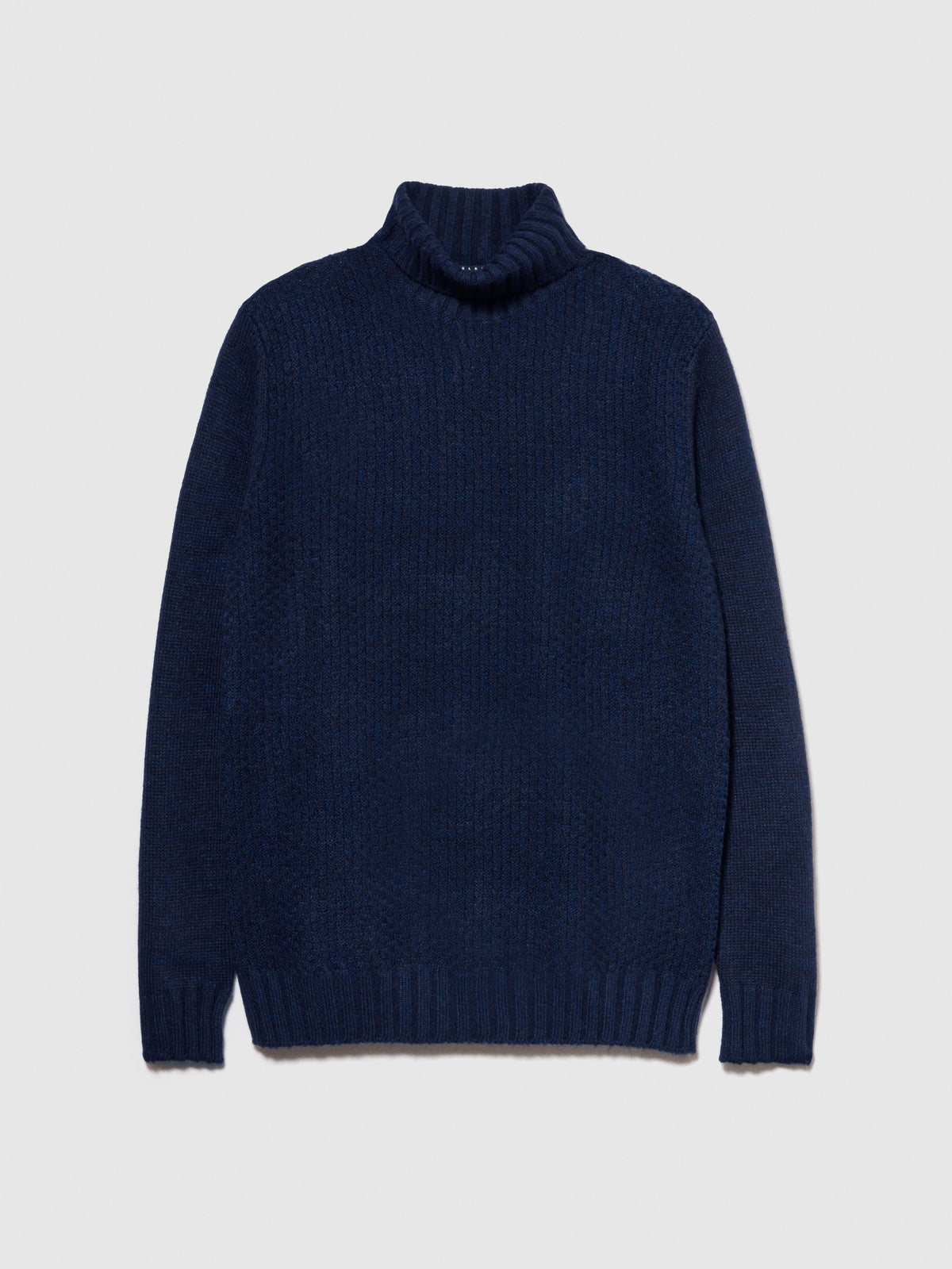 Maglia lavorata con collo alto