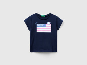 T-shirt in cotone bio con stampa