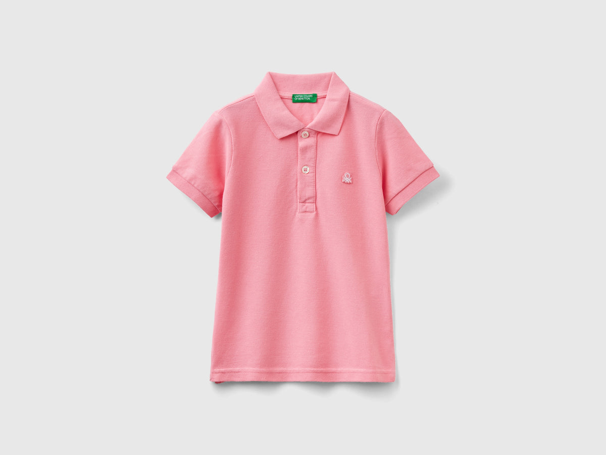 Polo manica corta in cotone biologico