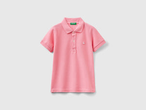 Polo manica corta in cotone biologico
