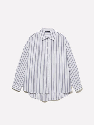 Camicia over a righe