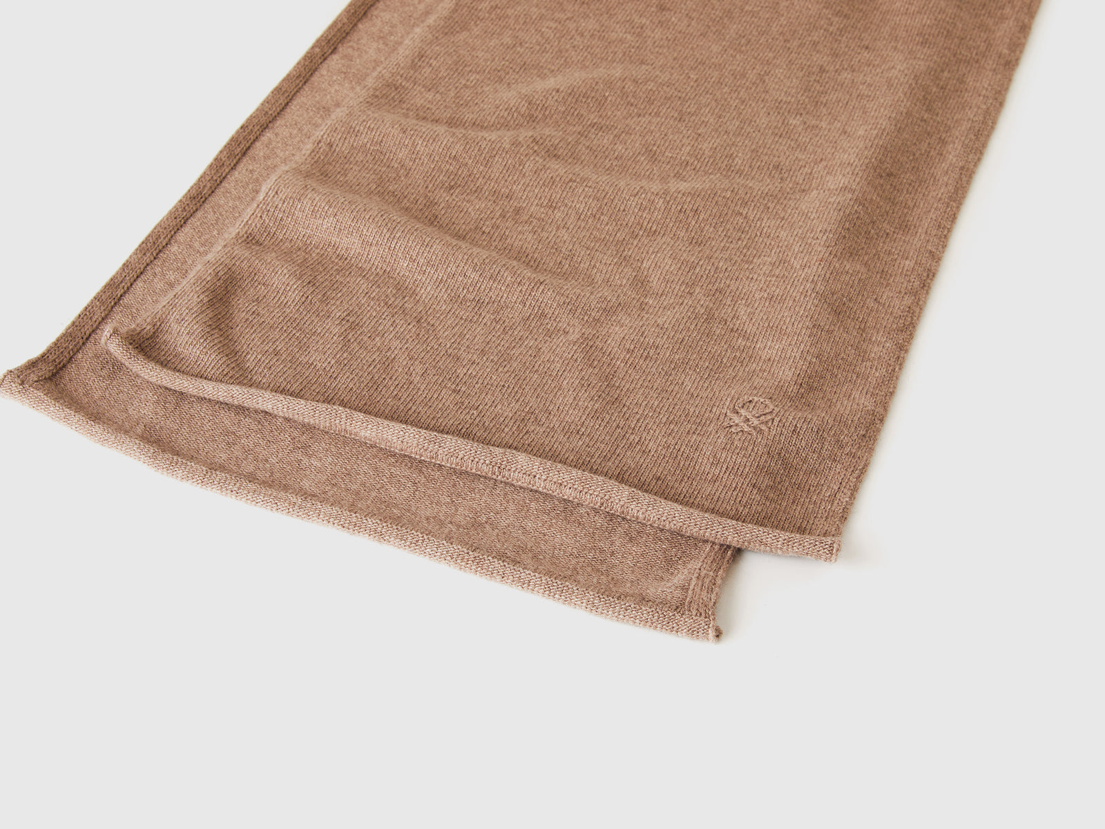 Sciarpa in misto cashmere da donna marrone 2 | Benetton Outlet