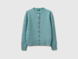 Cardigan in pura lana Shetland