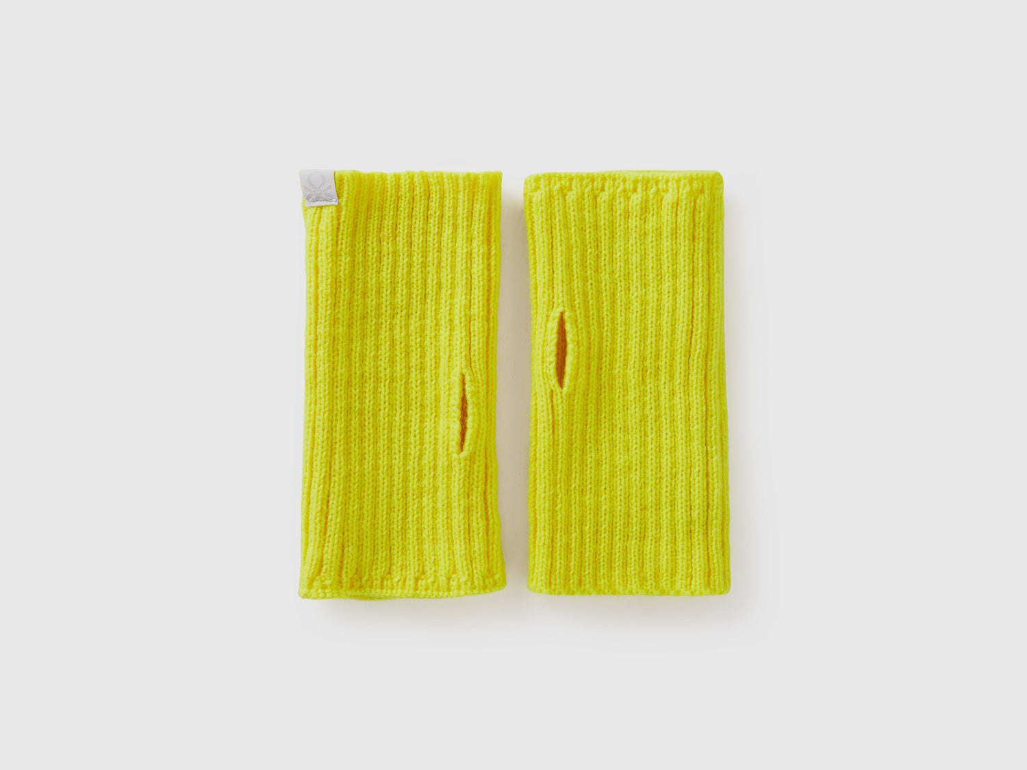 Manicotti da donna giallo fluo | Benetton Outlet