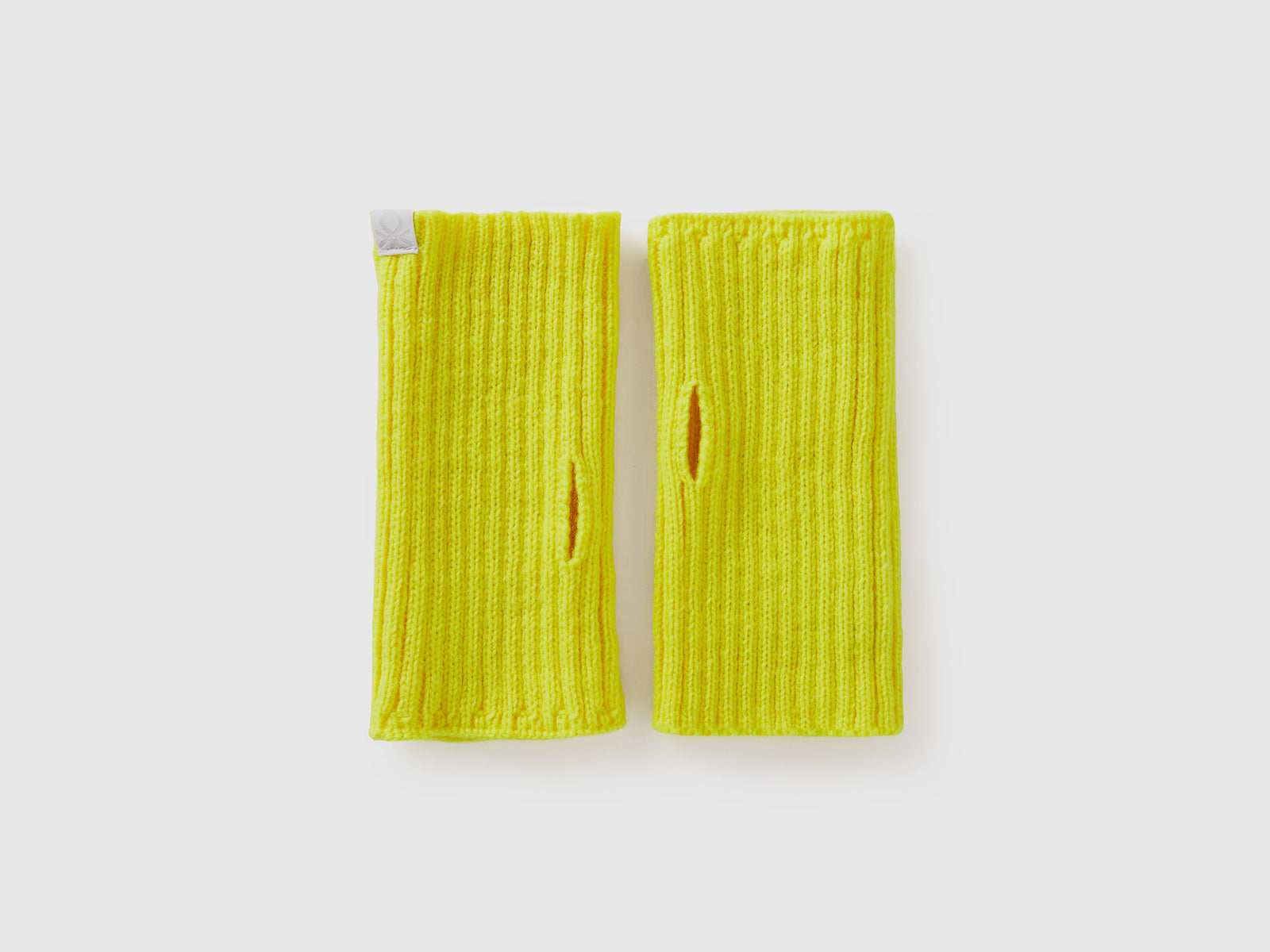 Manicotti da donna giallo fluo | Benetton Outlet