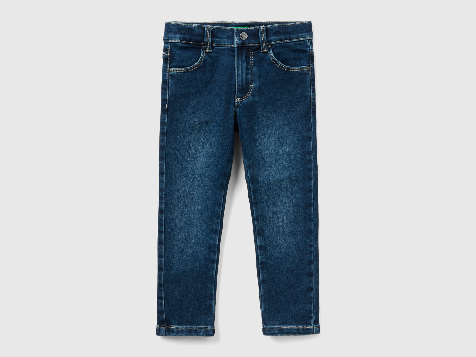 Jeans termici skinny fit da bimba blu | Benetton Outlet