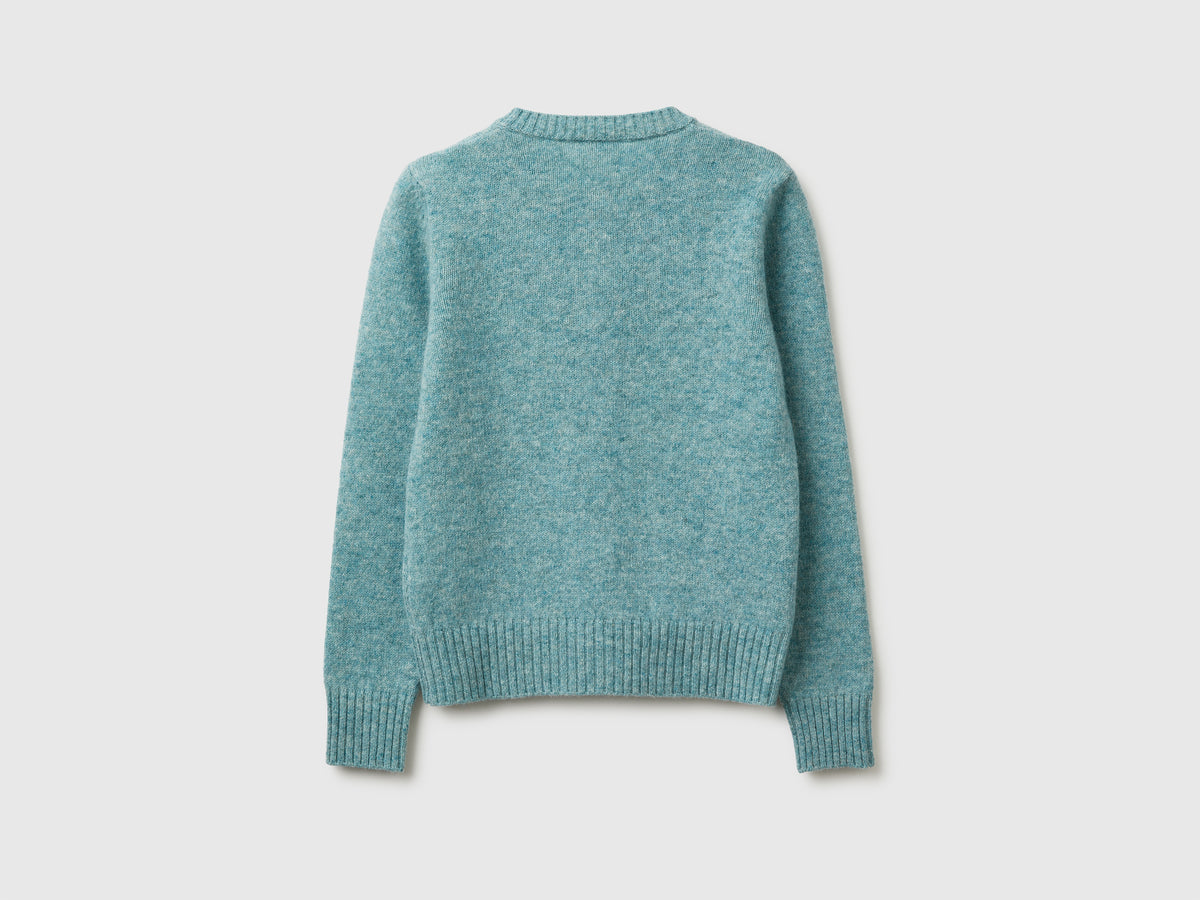 Cardigan in pura lana Shetland