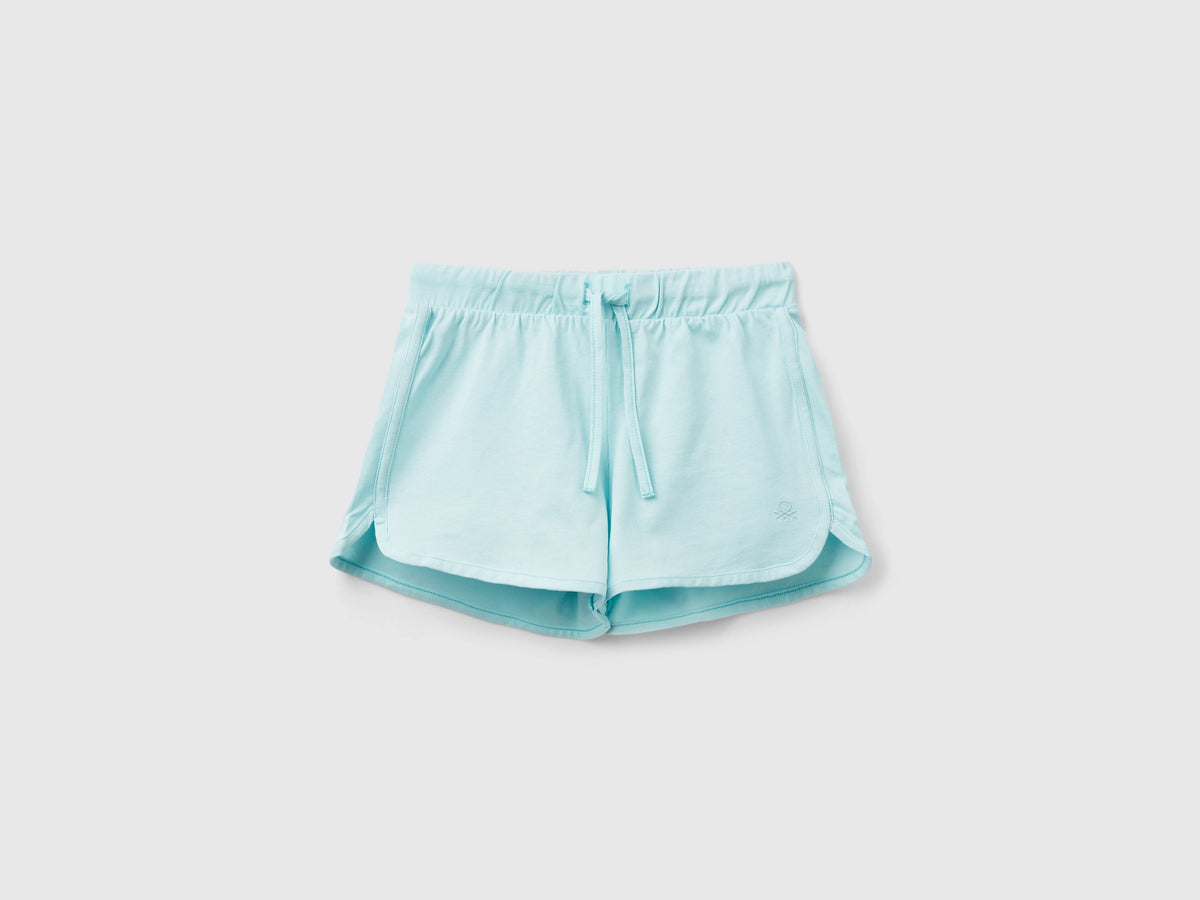 Shorts stile runner in cotone bio