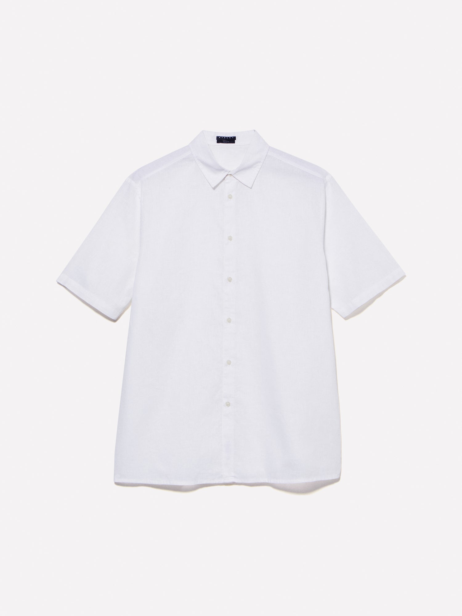 Camicia a maniche corte da uomo bianco | Sisley Outlet