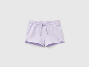 Shorts con coulisse in cotone bio