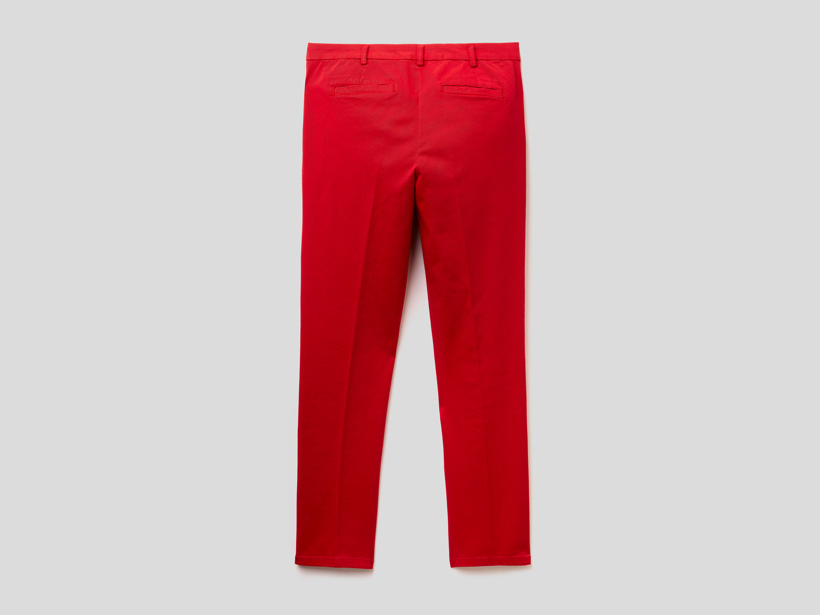Chino slim fit da donna rosso 2 | Benetton Outlet