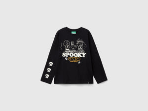 T-shirt ©Peanuts con stampa luminescente