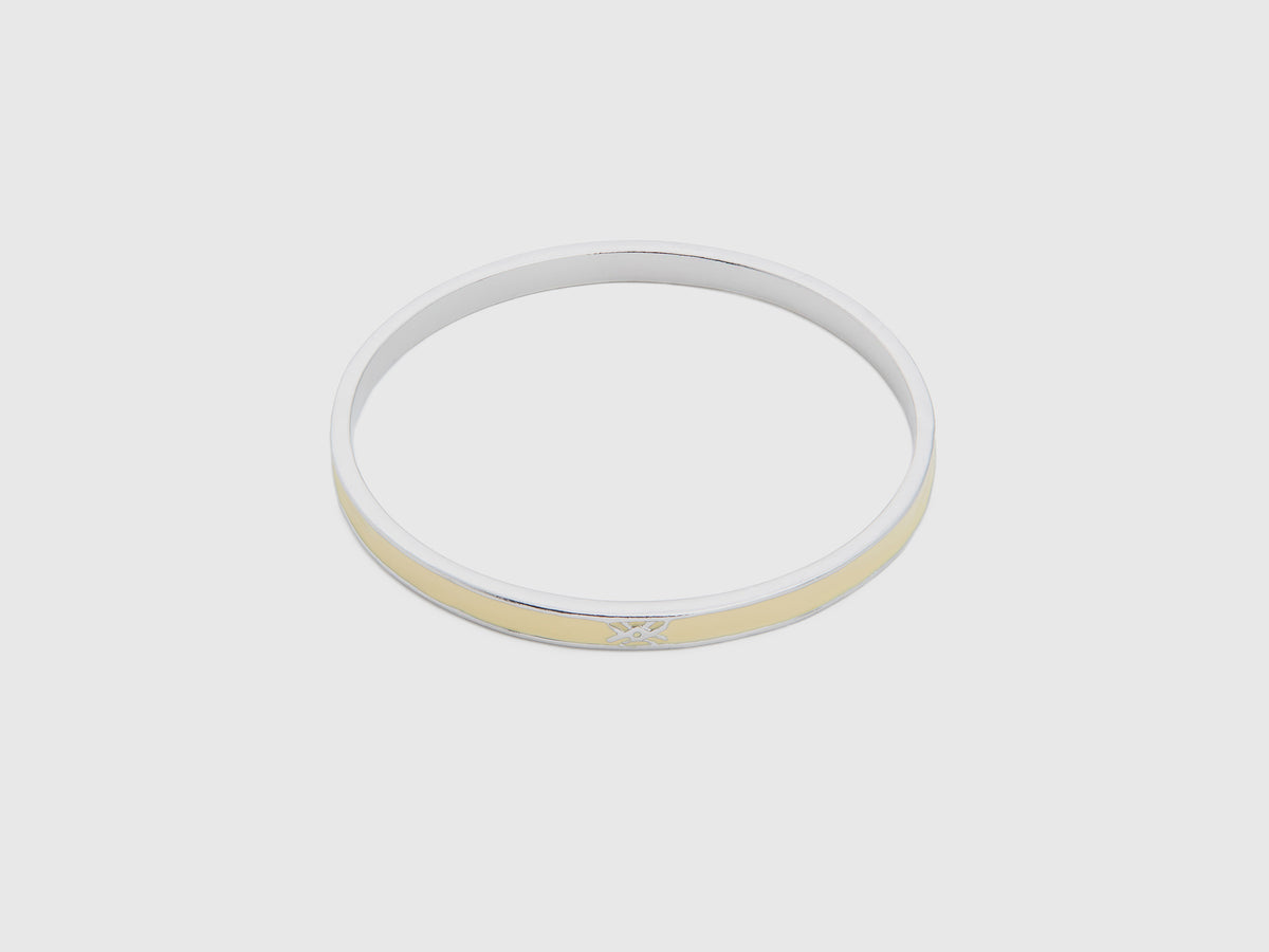 Bracciale bangle sottile chiaro