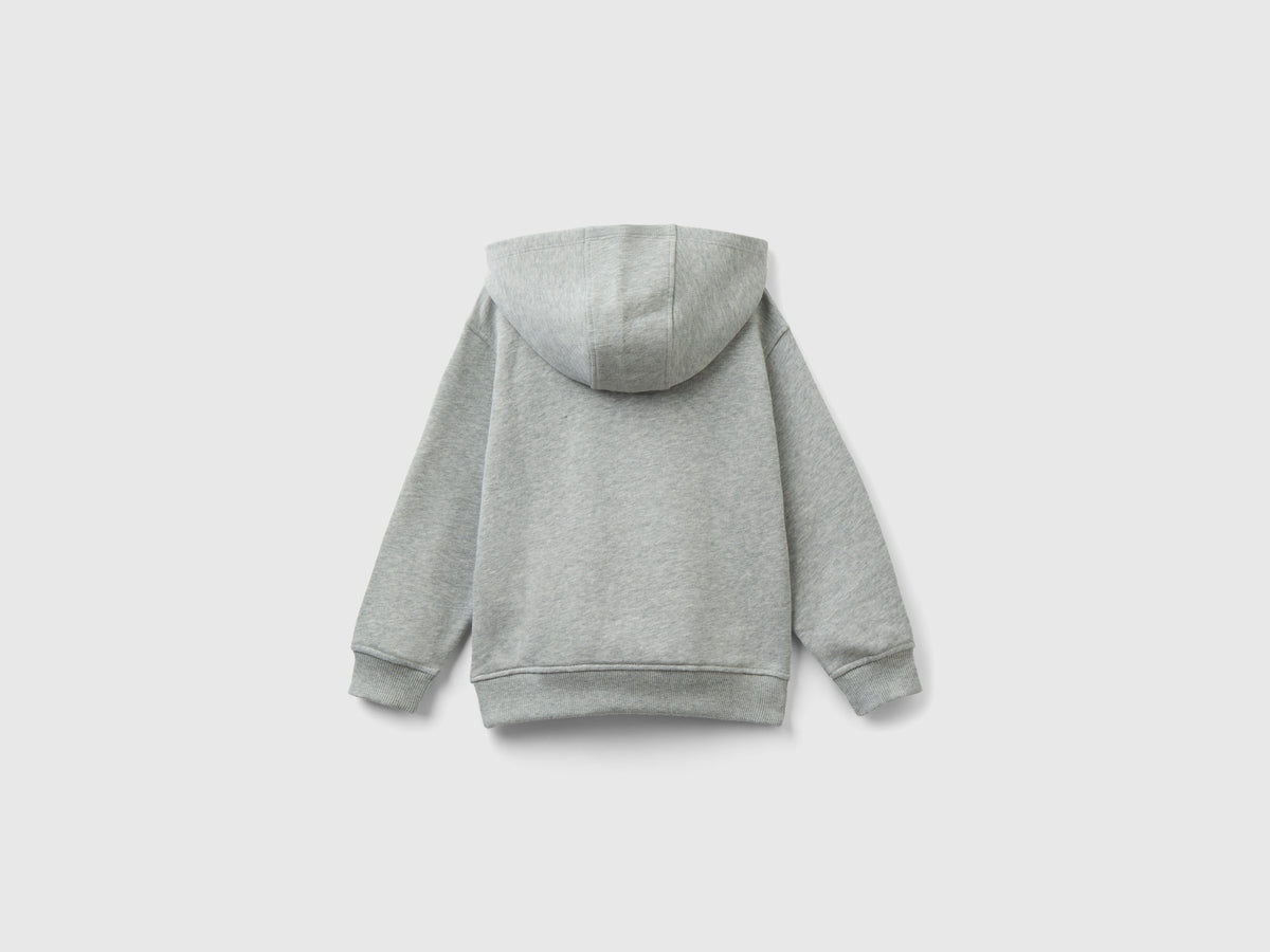 Felpa con cappuccio 100% cotone