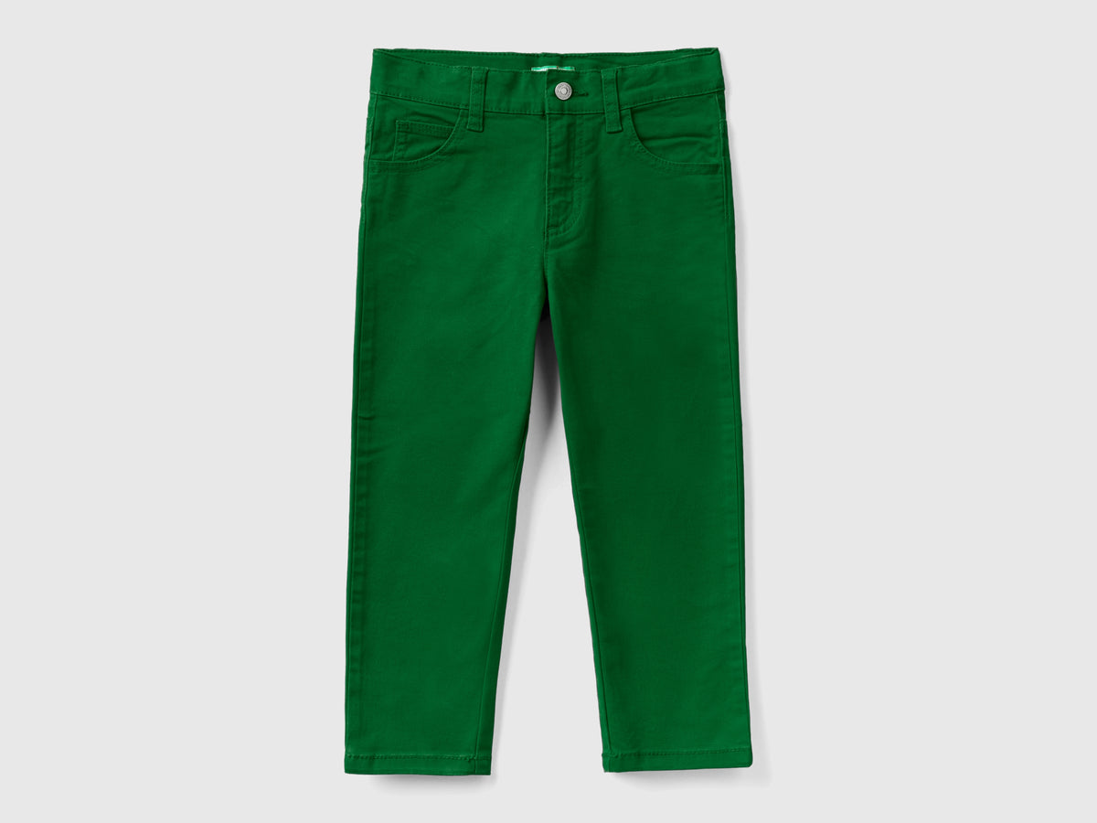 Pantaloni stretch cinque tasche