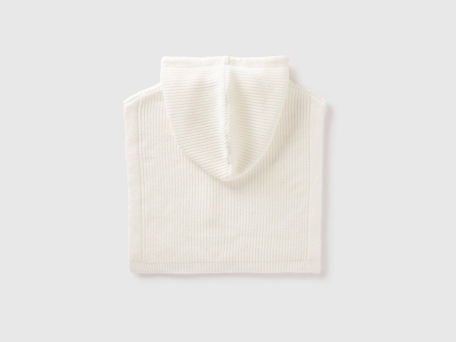 Davantino con cappuccio da donna bianco panna 2 | Benetton Outlet