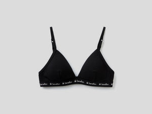 Reggiseno a triangolo con elastico logato