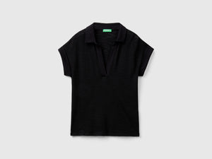 T-shirt leggera stile polo