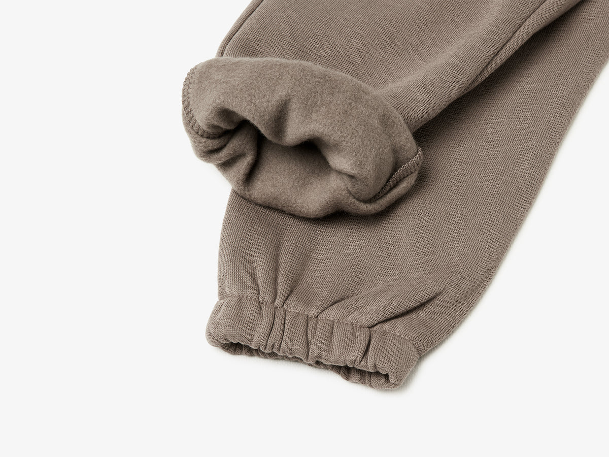 Joggers in calda felpa con coulisse