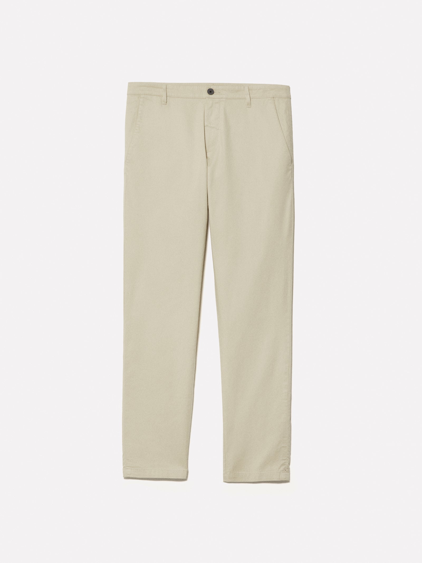 Slim fit sand chino trousers da uomo beige | Sisley Outlet