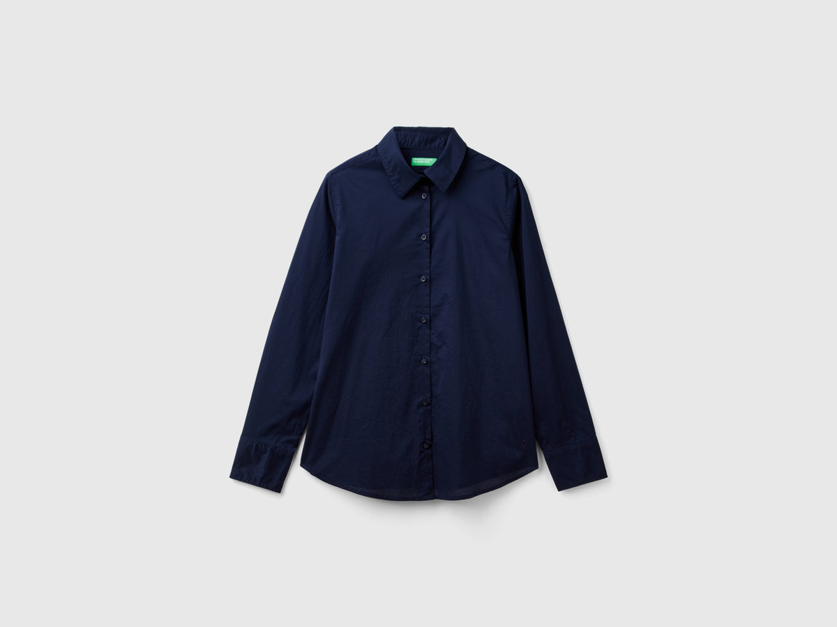 Camicia regular fit in cotone leggero