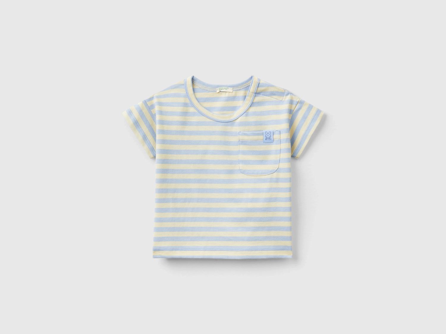 T-shirt a righe con stampa gelati da neonato multi-color | Benetton Outlet