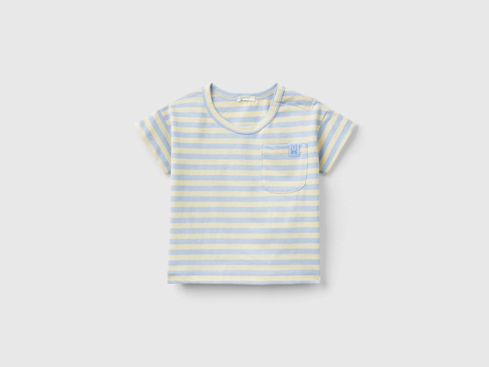 T-shirt a righe con stampa gelati da neonato multi-color | Benetton Outlet