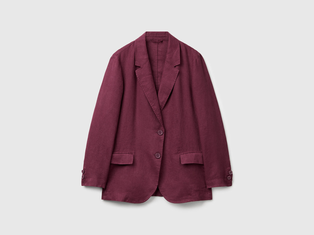 Blazer in puro lino